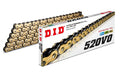 D.I.D O-RING CHAIN 520VO GOLD & BLACK 120FB