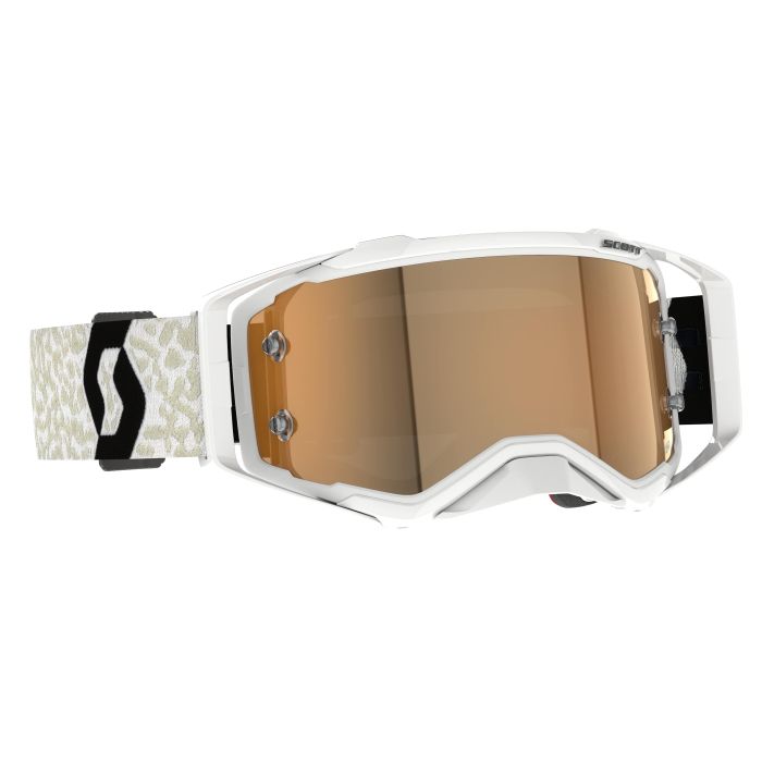 SCOTT PROSPECT AMP WHITE/BLACK GOLD CHROME WORKS