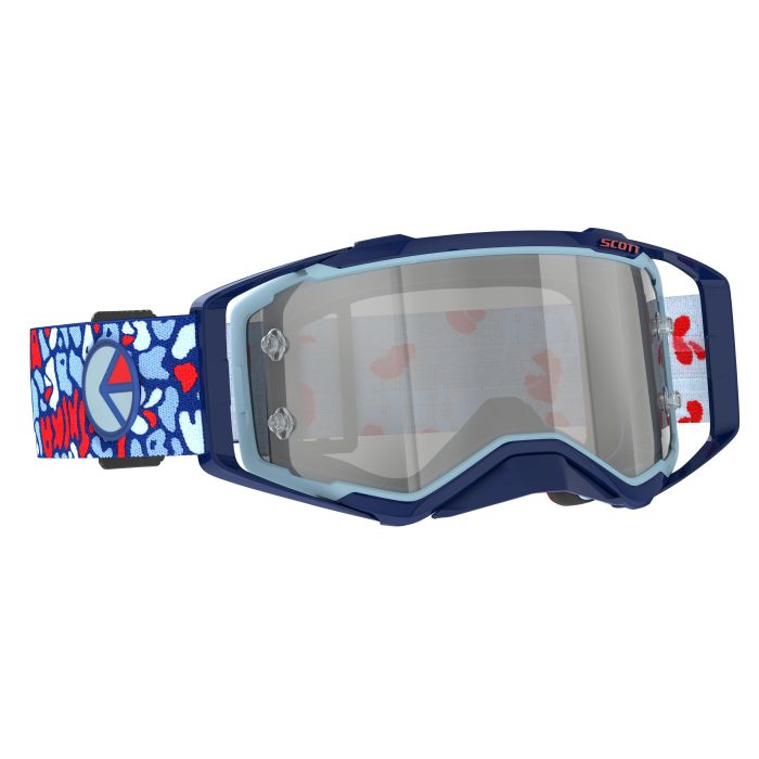 SCOTT ETHIKA PROSPECT BLUE/RED SILVERS CHROME WORKS