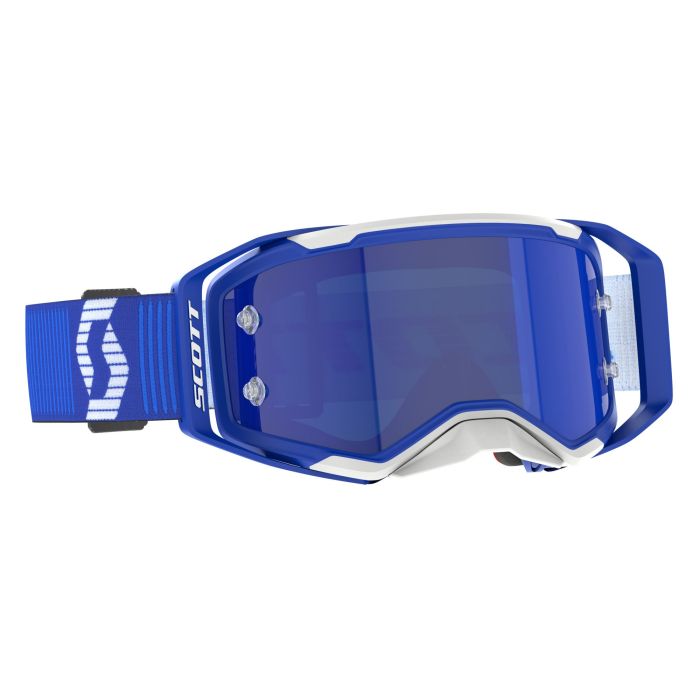 PROSPECT 2.0 BLUE/WHITE BLUE CHROME WORKS W/XTRA CLEAR LENS