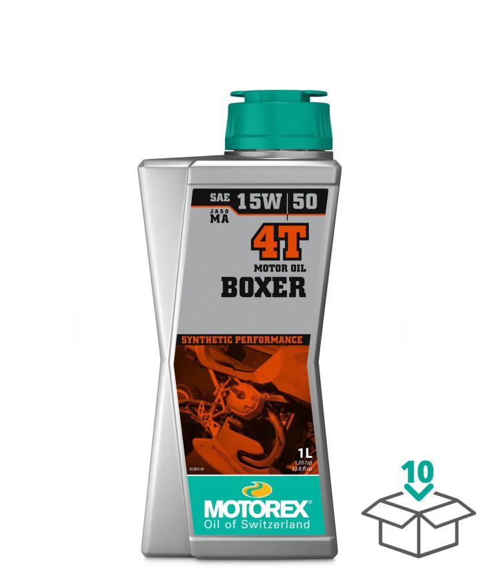 MOTOREX BOXER 4T 15W50, 1 LITER