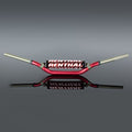 RENTHAL 918 RICKY JOHNSON / CR HIGH TWINWALL RED - PADDED