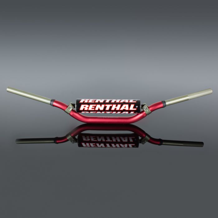 RENTHAL 918 RICKY JOHNSON / CR HIGH TWINWALL RED - PADDED