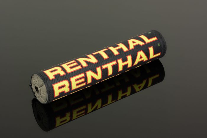 Renthal Sx Pad 10In Black/Yellow Retro
