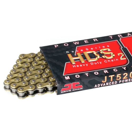 520 HDS CHAIN GOLD & BLACK 120-SL